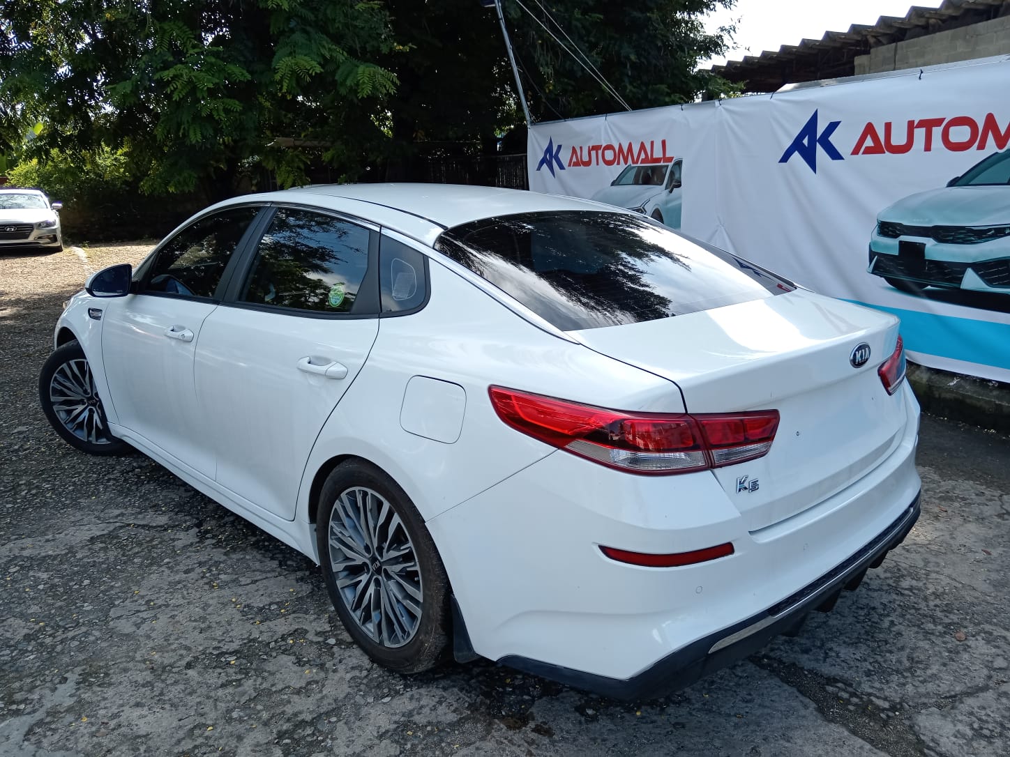 carros - KIA K5 2020 BLANCO 4