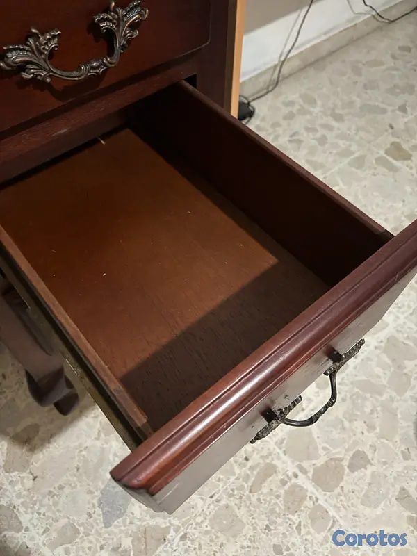 muebles y colchones - Coqueta / Gavetero con espejo de caoba – Muy buen estado 9