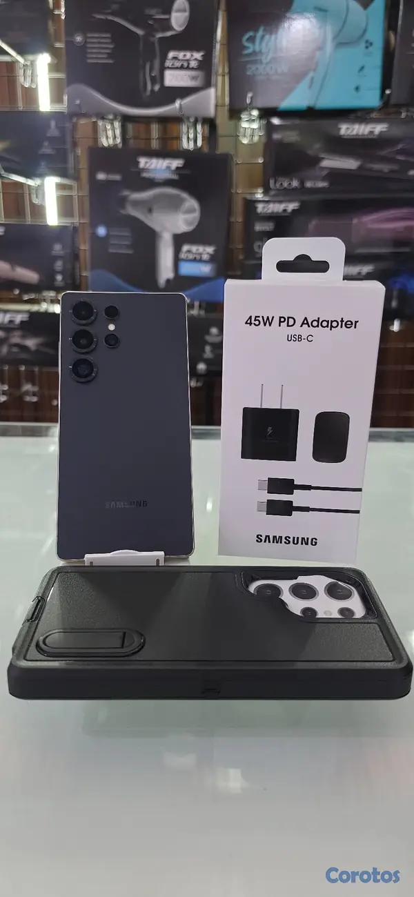 celulares y tabletas - Samsung Galaxy S25 Ultra 512GB Negro desbloqueado 2