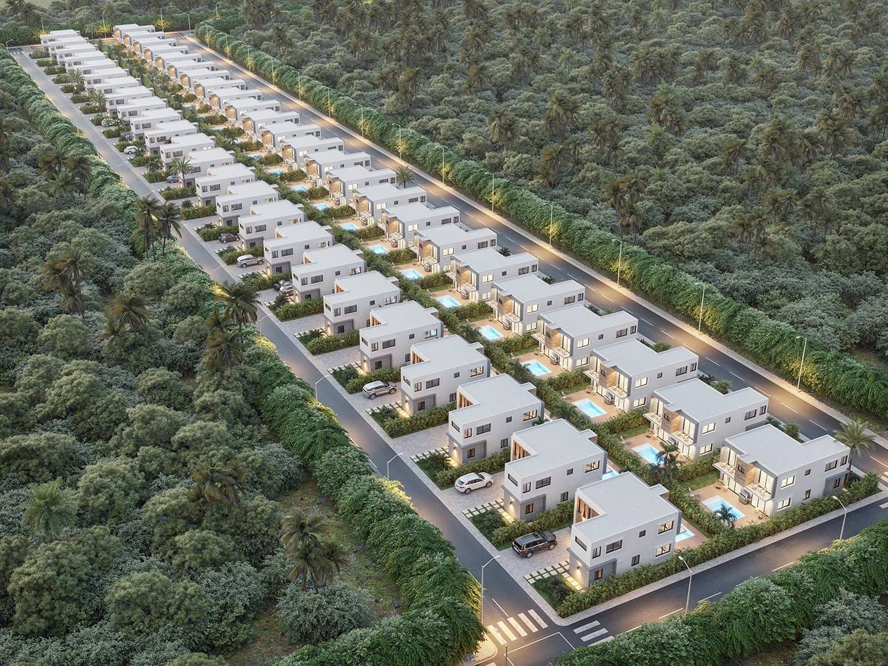 casas vacacionales y villas - PROYECTOS DE VILLAS INDEPENDIENTES EN PUNTA CANA  8
