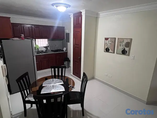apartamentos - Vendo apartamento amueblado  8
