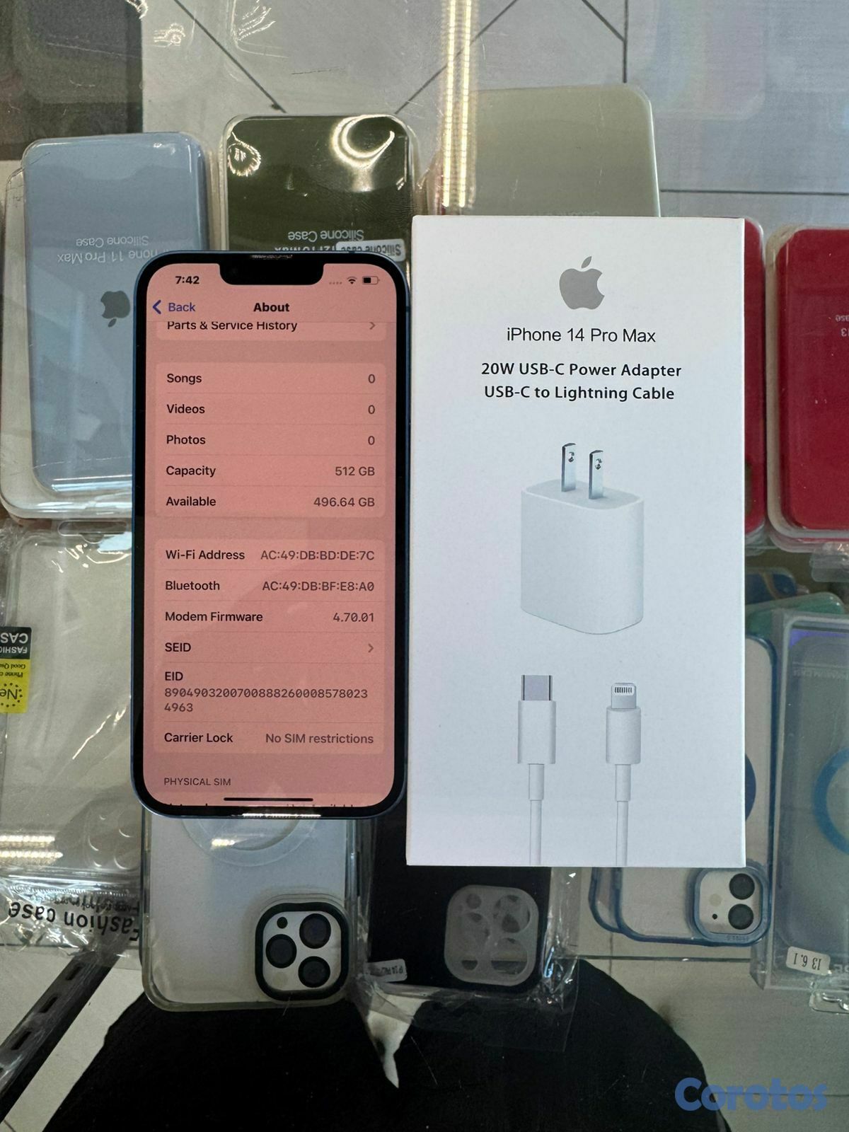 celulares y tabletas - iphone 13 azul 512 GB Desbloqueado 1