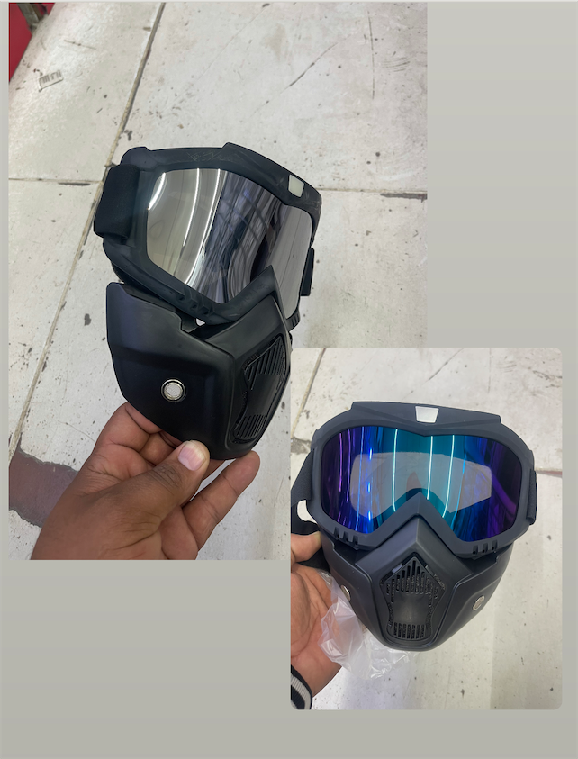 deportes - Máscara para moto 1