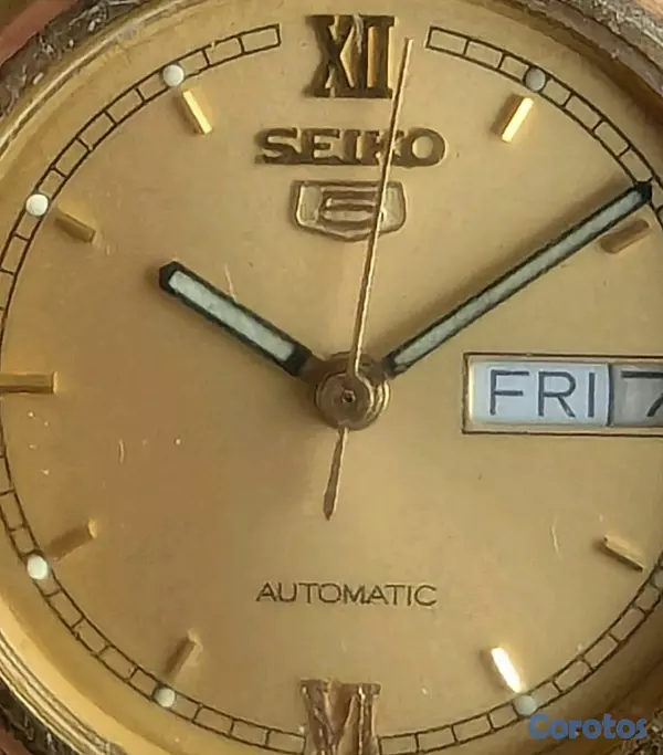 joyas, relojes y accesorios - RELOJ SEIKO 5 PARA DAMAS AUTOMÁTICO (NO USA BATERÍA) PARA MUÑECA DELGADA  4