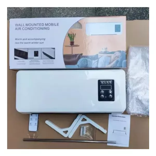 aires acondicionados y abanicos - mini aire acondicionado de pared frio y calor 