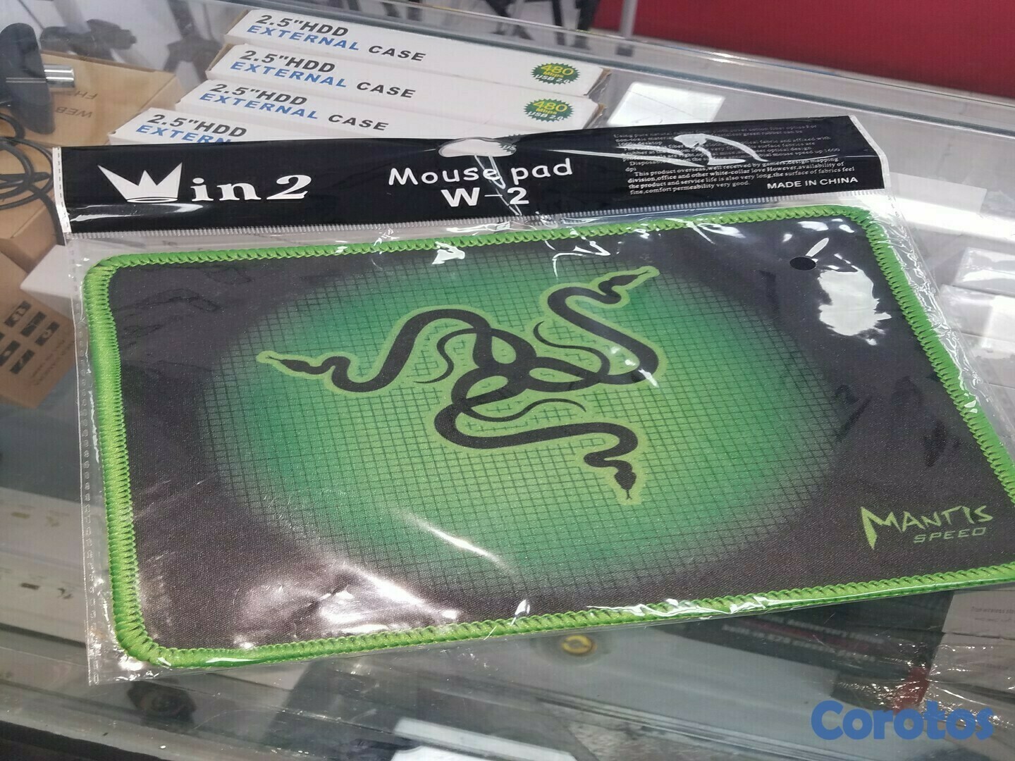 accesorios para electronica - Mouse Pad Gaming W2 - Alfombrilla para ratón Razer 6