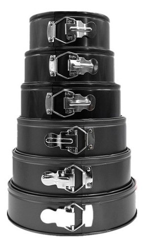 cocina - Set de Moldes desmontables para Bizcocho cake INCLUYE 6 PIEZAS / TAMAÑO 3