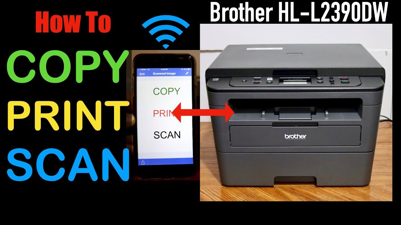 impresoras y scanners - IMPRESORA LASER MULTIFUNCIONAL BROTHER HLL2390DW BLANCO Y NEGRO  PRINTER,COPIA/