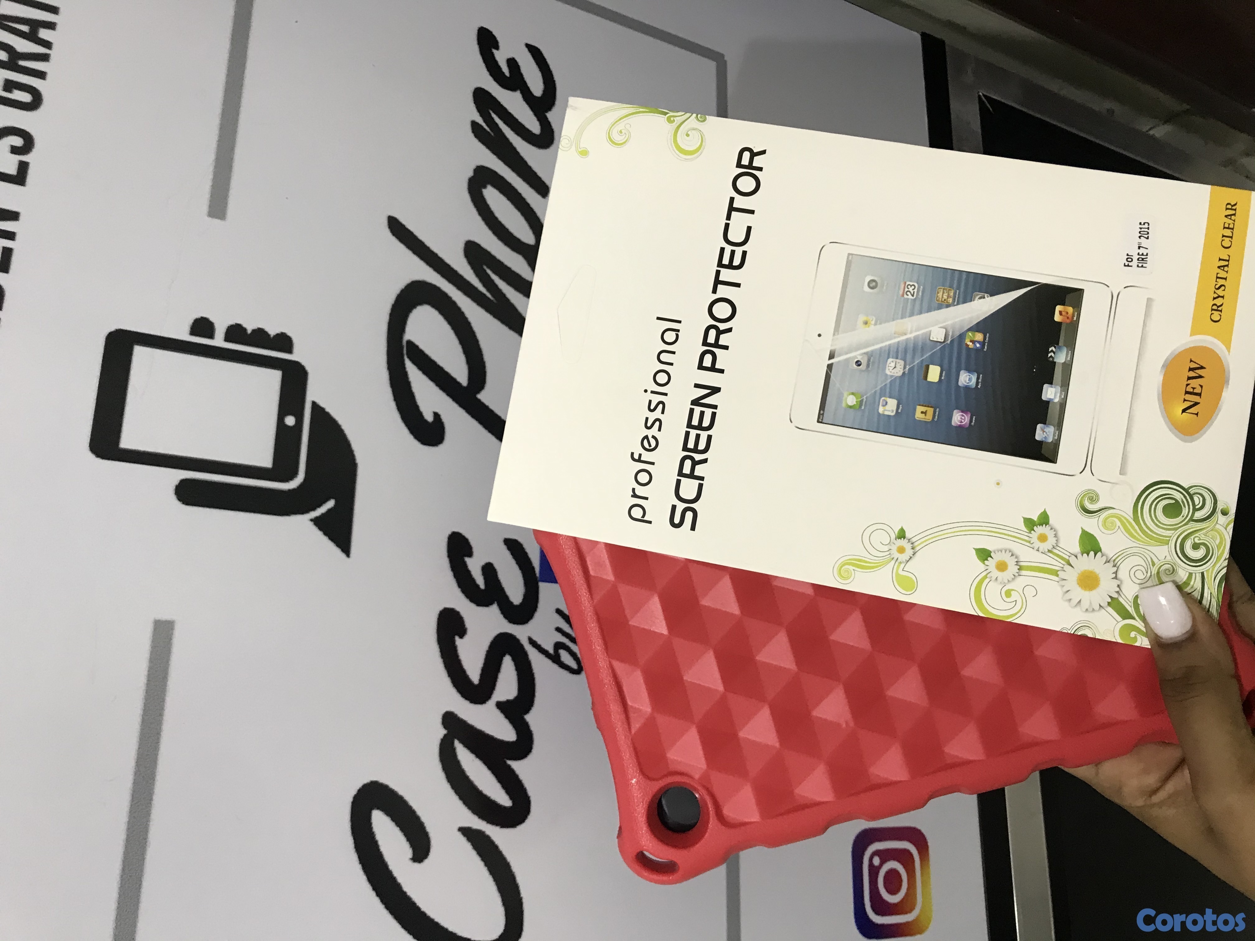 accesorios para electronica - Cover Amazon fire 7 anti-golpes 4