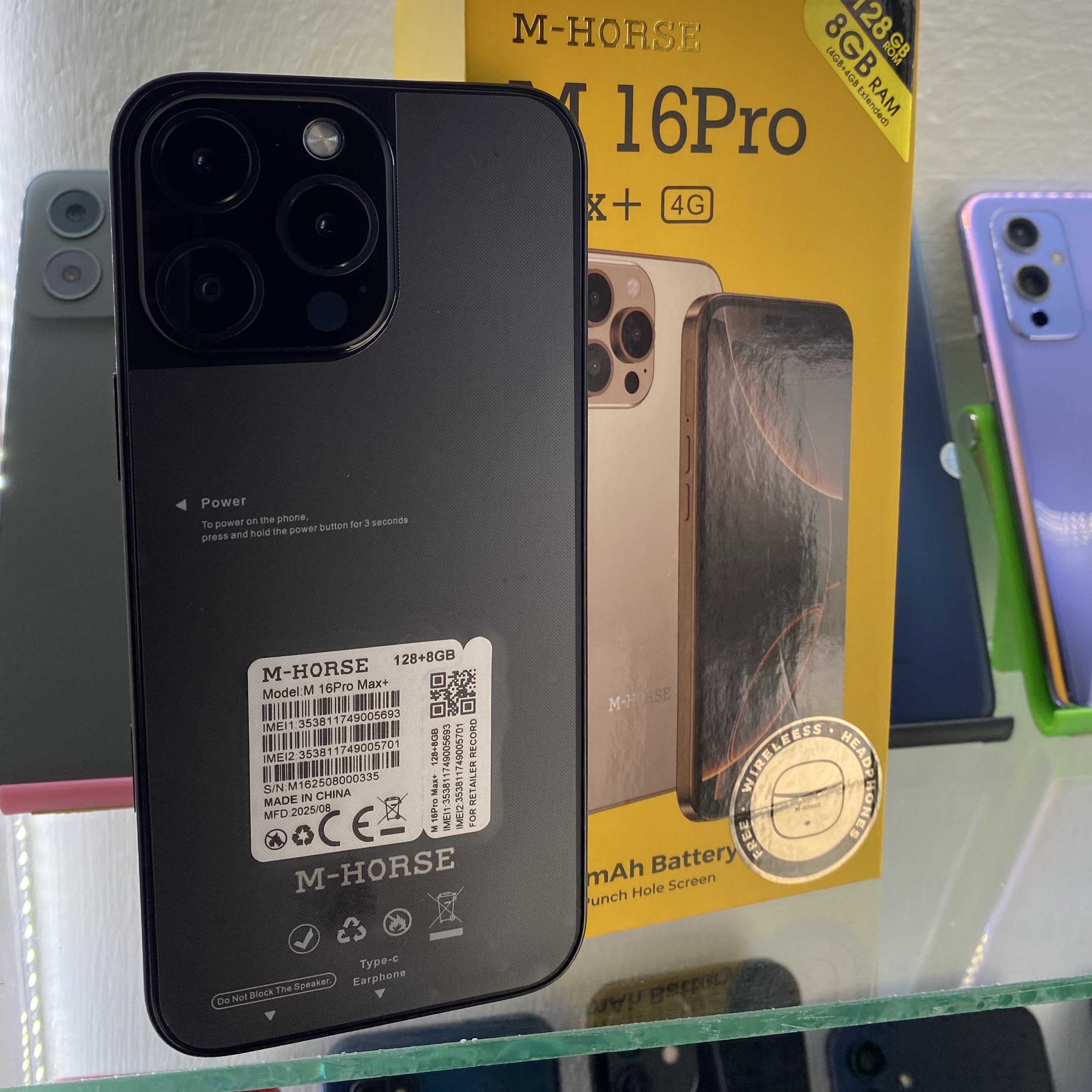 celulares y tabletas - M-Horse m16 128GB  1