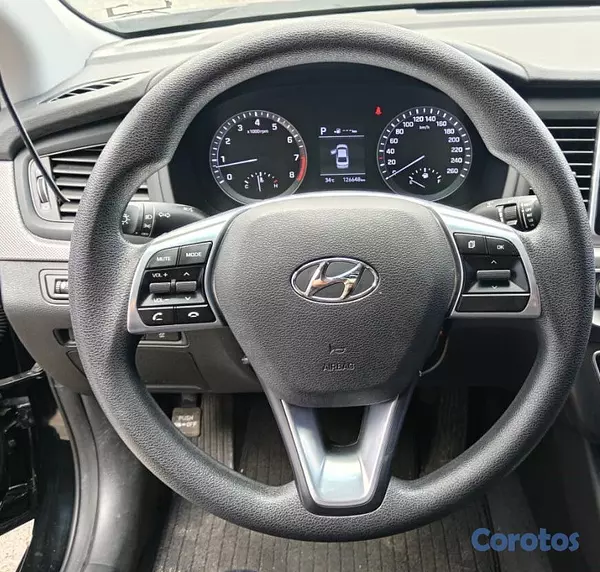 carros - HYUNDAI SONATA NEW RISE 2018 NEGRO GASOLINA 10