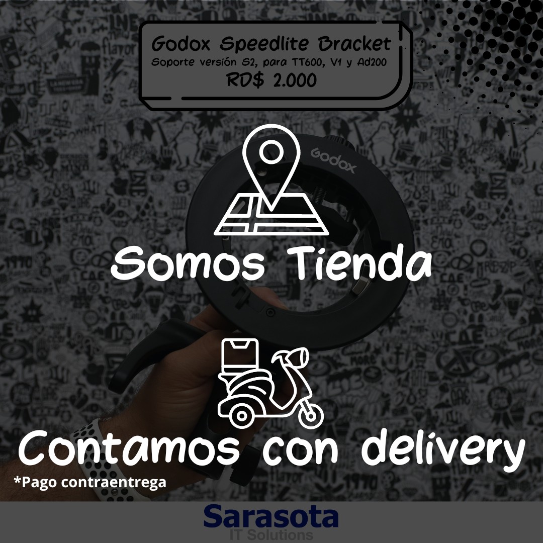 accesorios para electronica - Godox S2 Speedlite Bracket (Somos Sarasota) 2