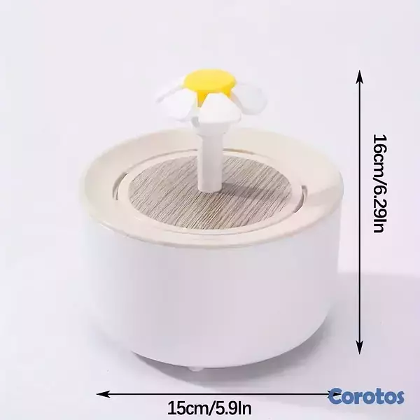 animales y mascotas - Fuente de agua para gatos 1.5 litros 6