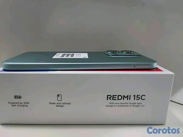 celulares y tabletas - disponible cel REDMI15c 256GB y 8GB memoria ram precio 8500 negociable  7