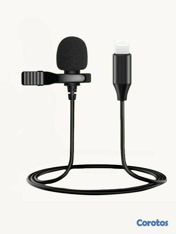 otros electronicos - Micrófono de solapa para iPhone conector lightning obtén una solución rápida y s 2