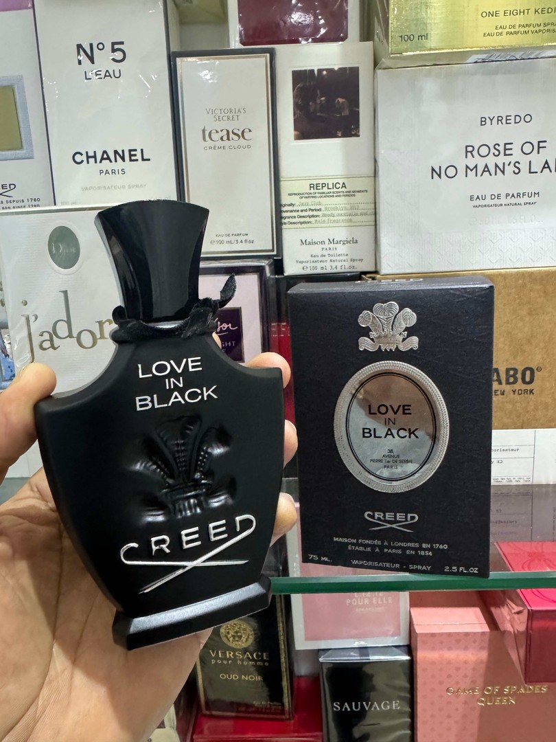 joyas, relojes y accesorios - Perfumes Creed Love in Black 75ML Nuevos, 100% Originales, RD$ 14,500 NEG 1