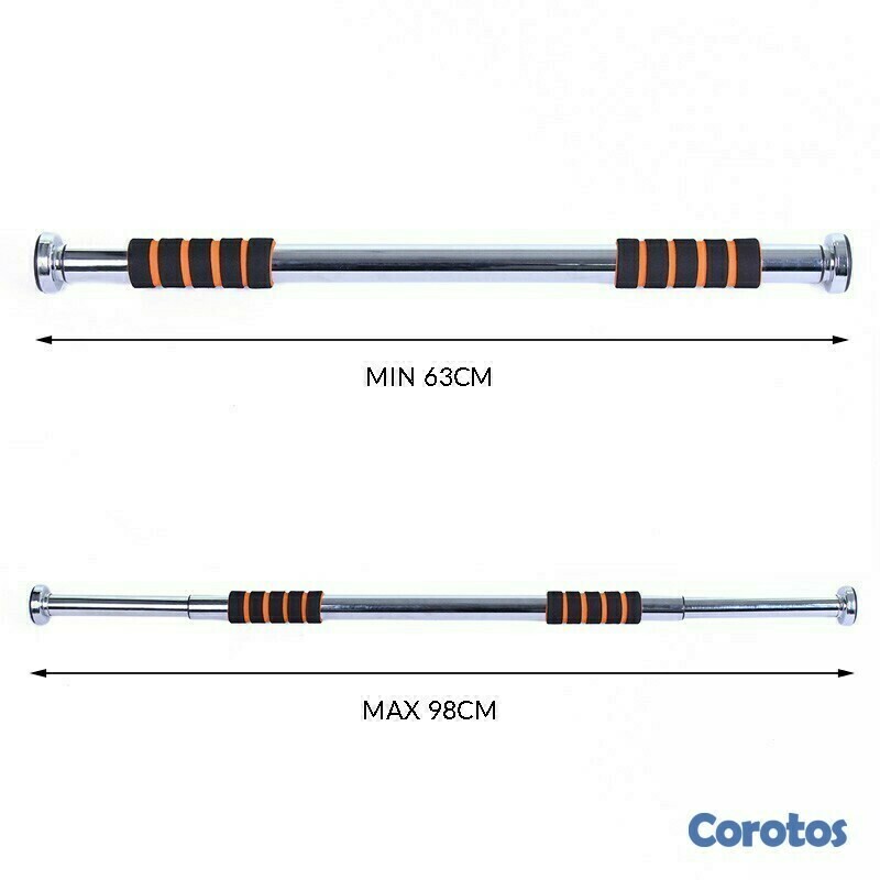 Artículos Deportivos - Barra de ejercicio horizontal extensibles para puertas  2
