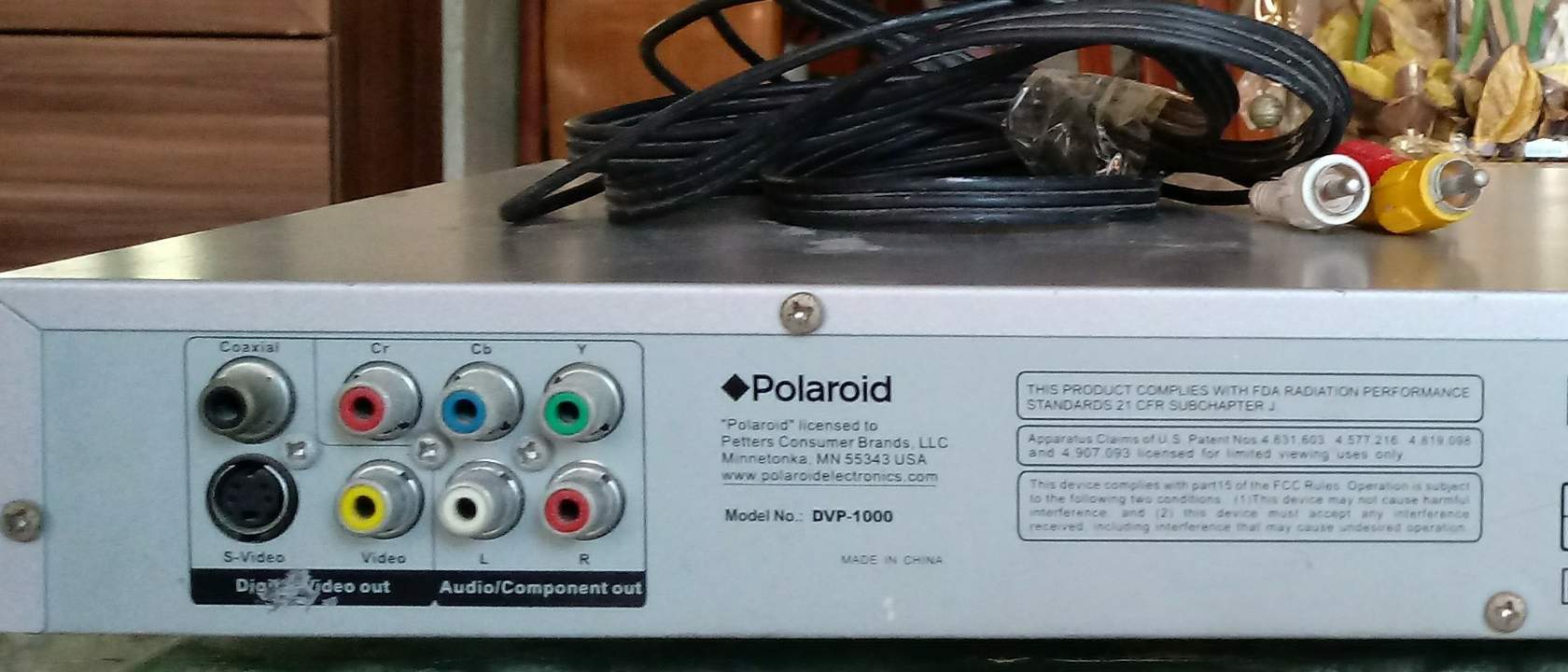 otros electronicos - DVD Polaroid.  DVP-1000