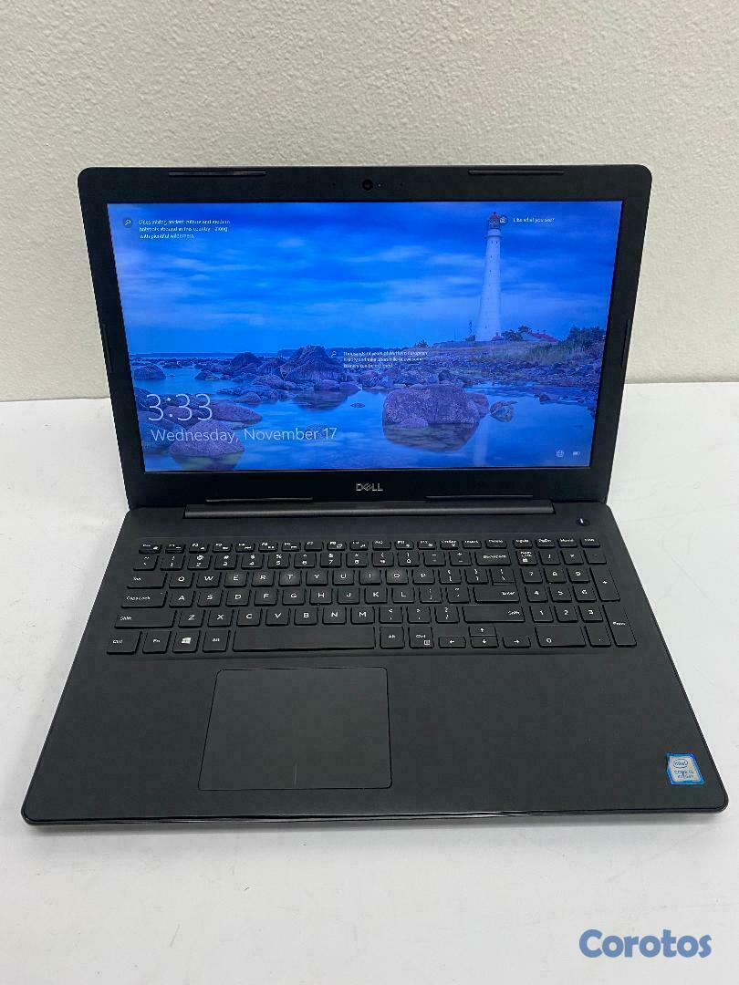computadoras y laptops - laptop dell corei3 de 7th gene 8g ram ssd 128g sol