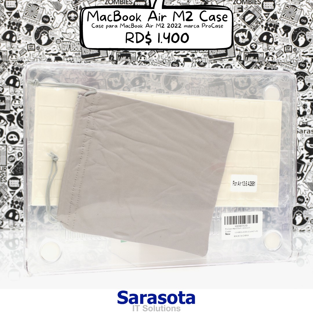 accesorios para electronica - Case para MacBook Air M2 2022 apple marca ProCase

