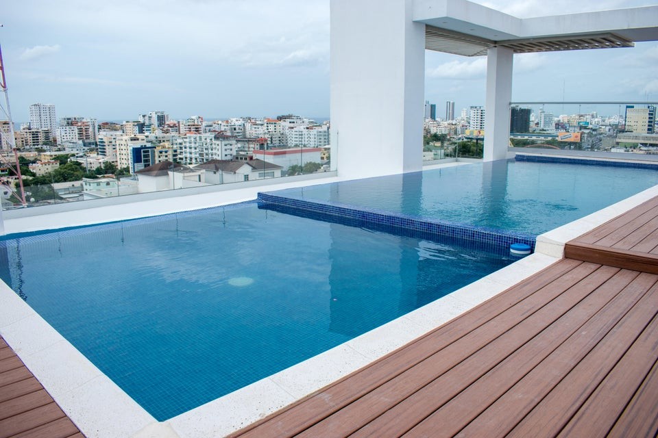 apartamentos - Apartamento amueblado en venta, 1 habitación, cuarto de servicio, piscina. 6
