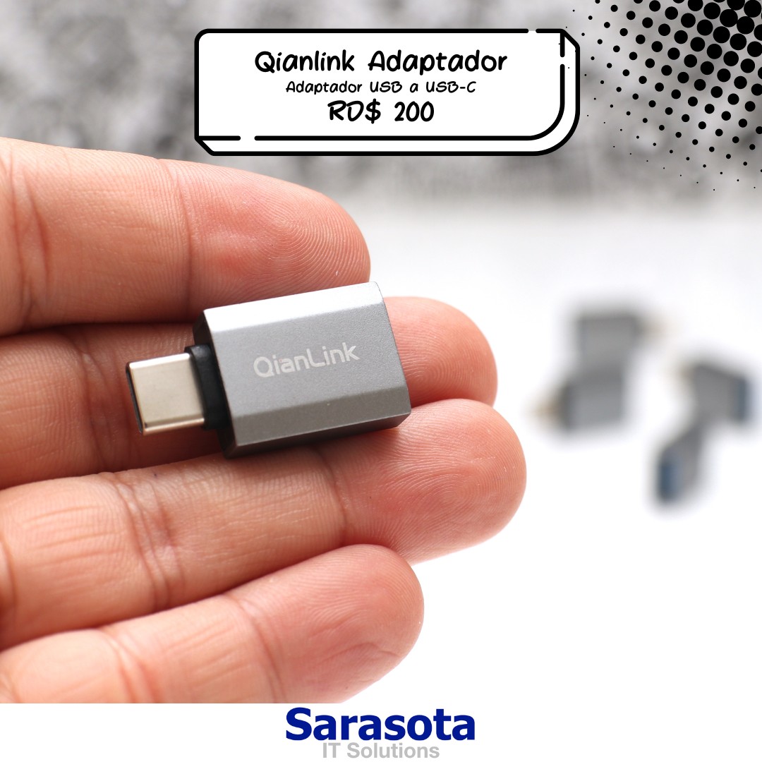 accesorios para electronica - Adaptador USB a USB-C marca Qianlink