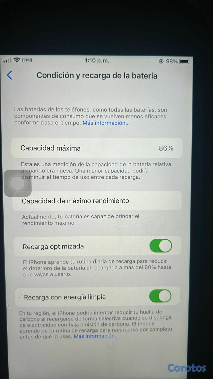 celulares y tabletas - se vende iPhone 8plus  5