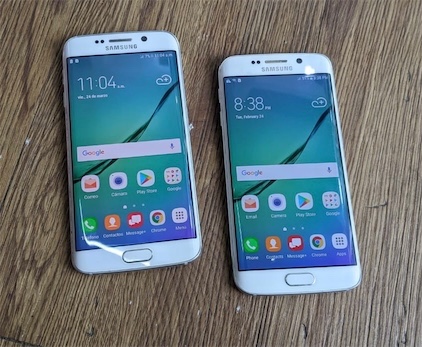celulares y tabletas - Samsung Galaxy s6 Edge pequeño