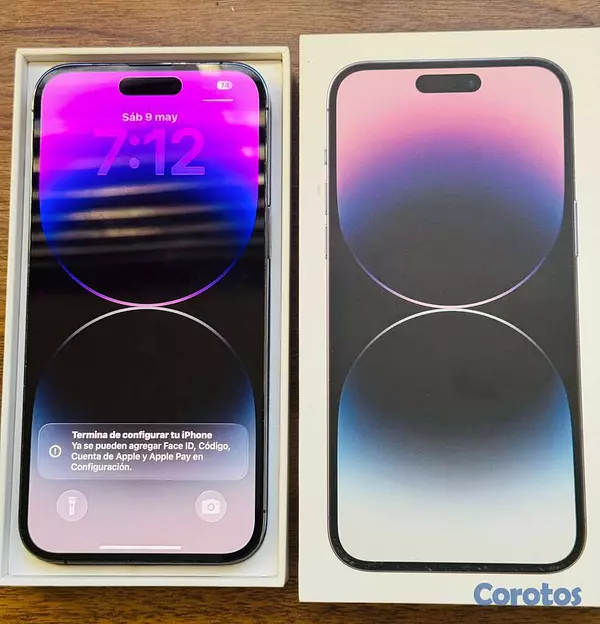 celulares y tabletas - 📱 iPhone 14 Pro Max 256GB Deep Purple (Desbloquead 3