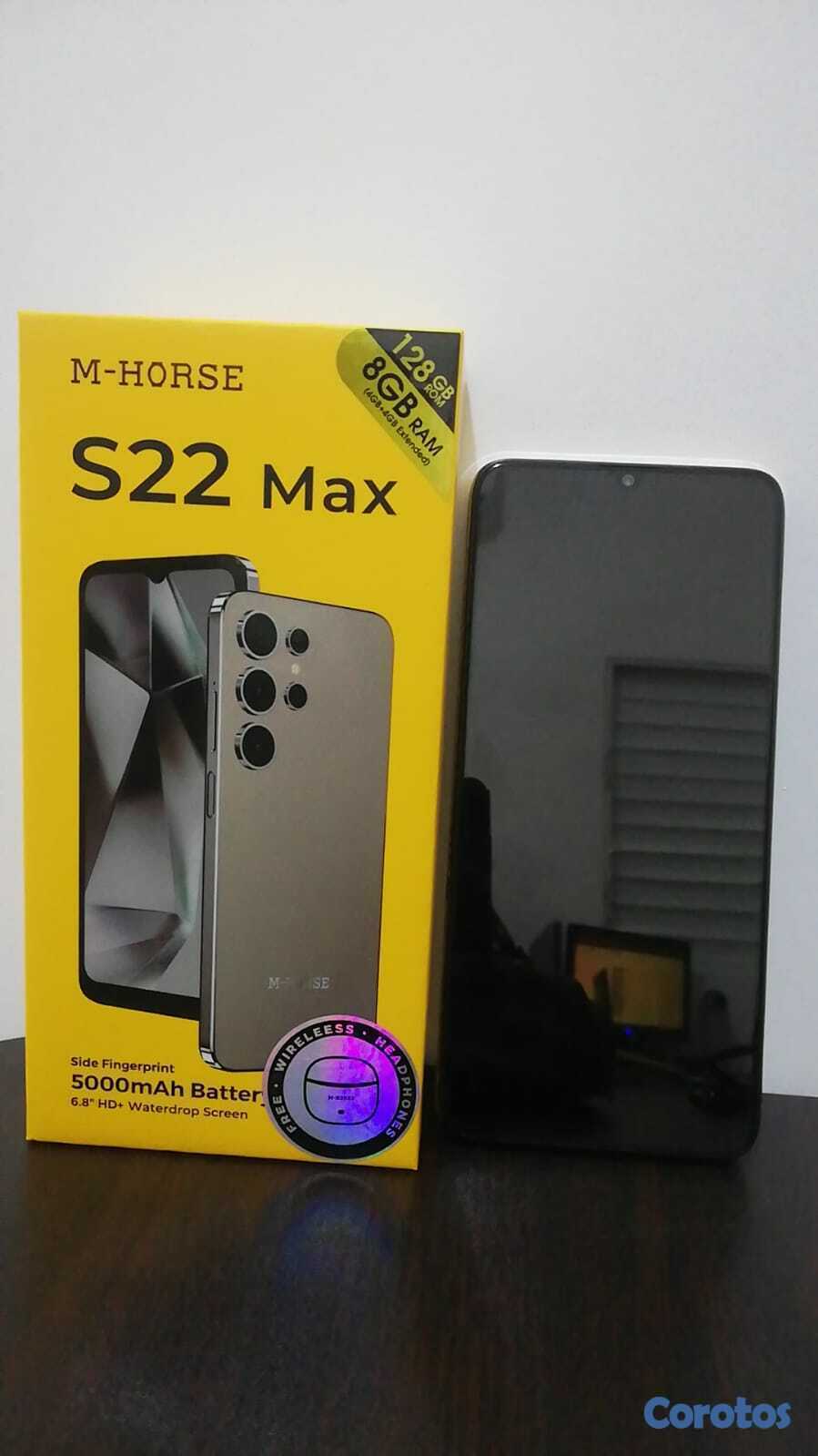celulares y tabletas -  Teléfono M-HORSE S22 MAX 128GB + 8GB 5
