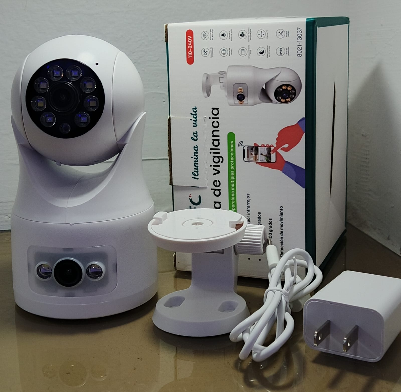 camaras y audio - Camara de Seguridad Wifi 1080P Doble Lente 0
