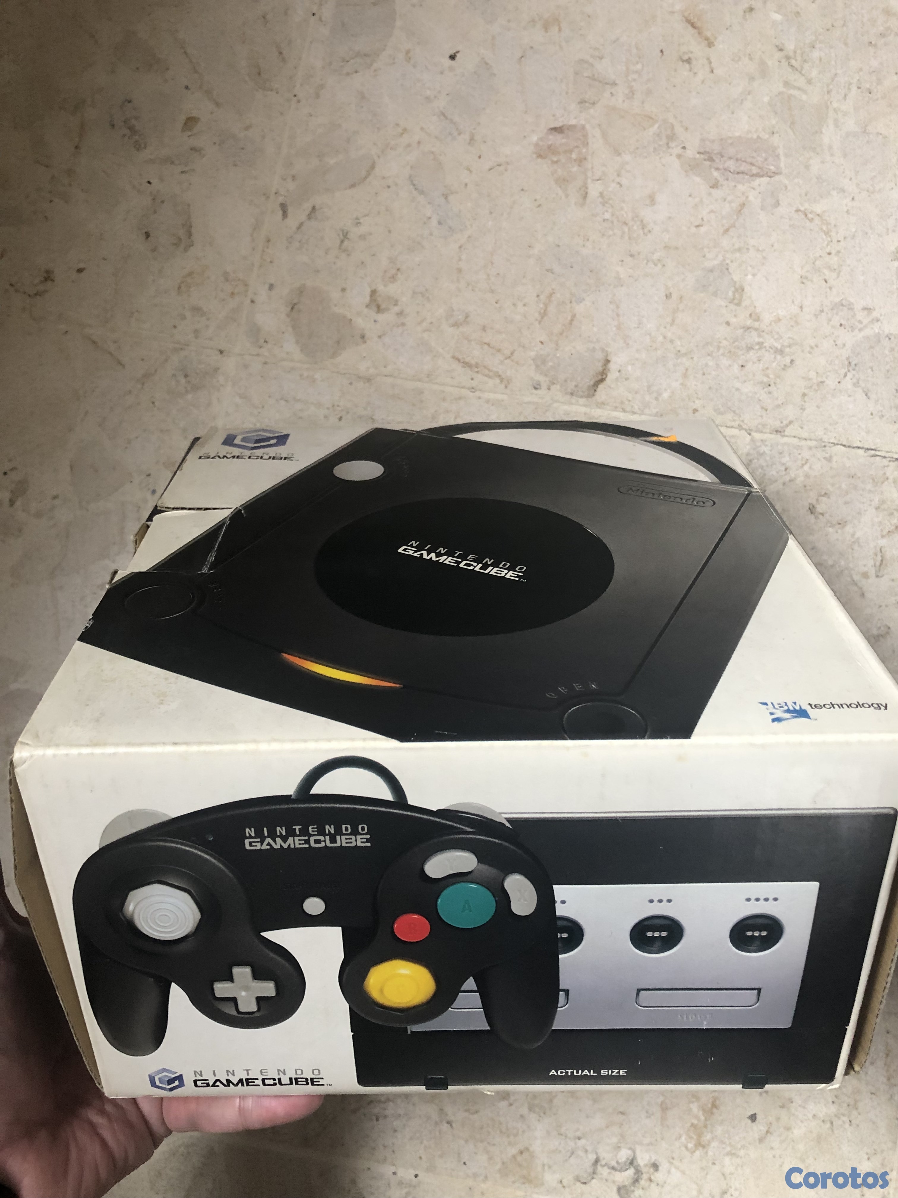 consolas y videojuegos - Nintendo GameCube en su caja con todos sus accesorios 2