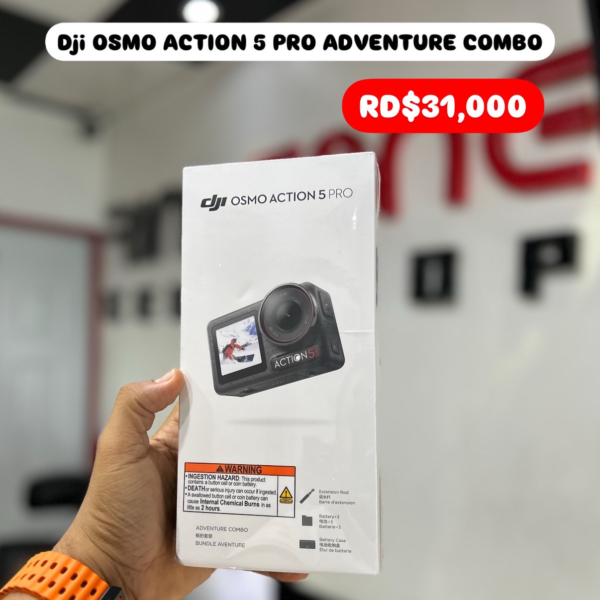 camaras y audio - DJI OSMO ACTION 5 PRO ADVENTURE COMBO SELLADA ‼️ 0