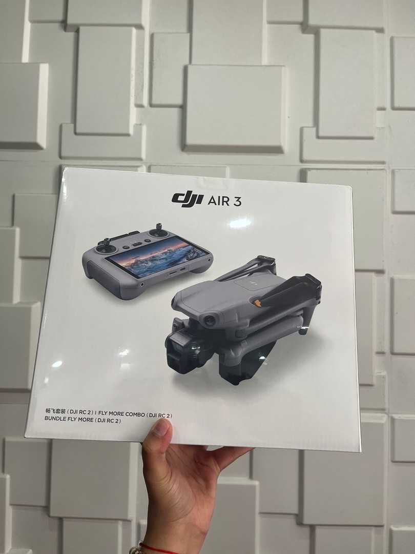 celulares y tabletas - Drone Dji Air 3 Bundle Fly More Combo Controll RC2 SELLADO 