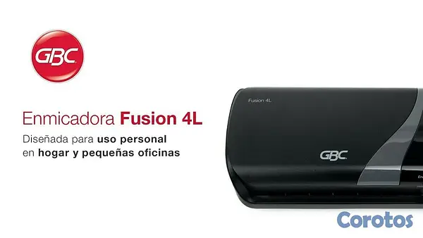 impresoras y scanners - LAMINADORA DE CARNET  Fusion 4L GBC 2