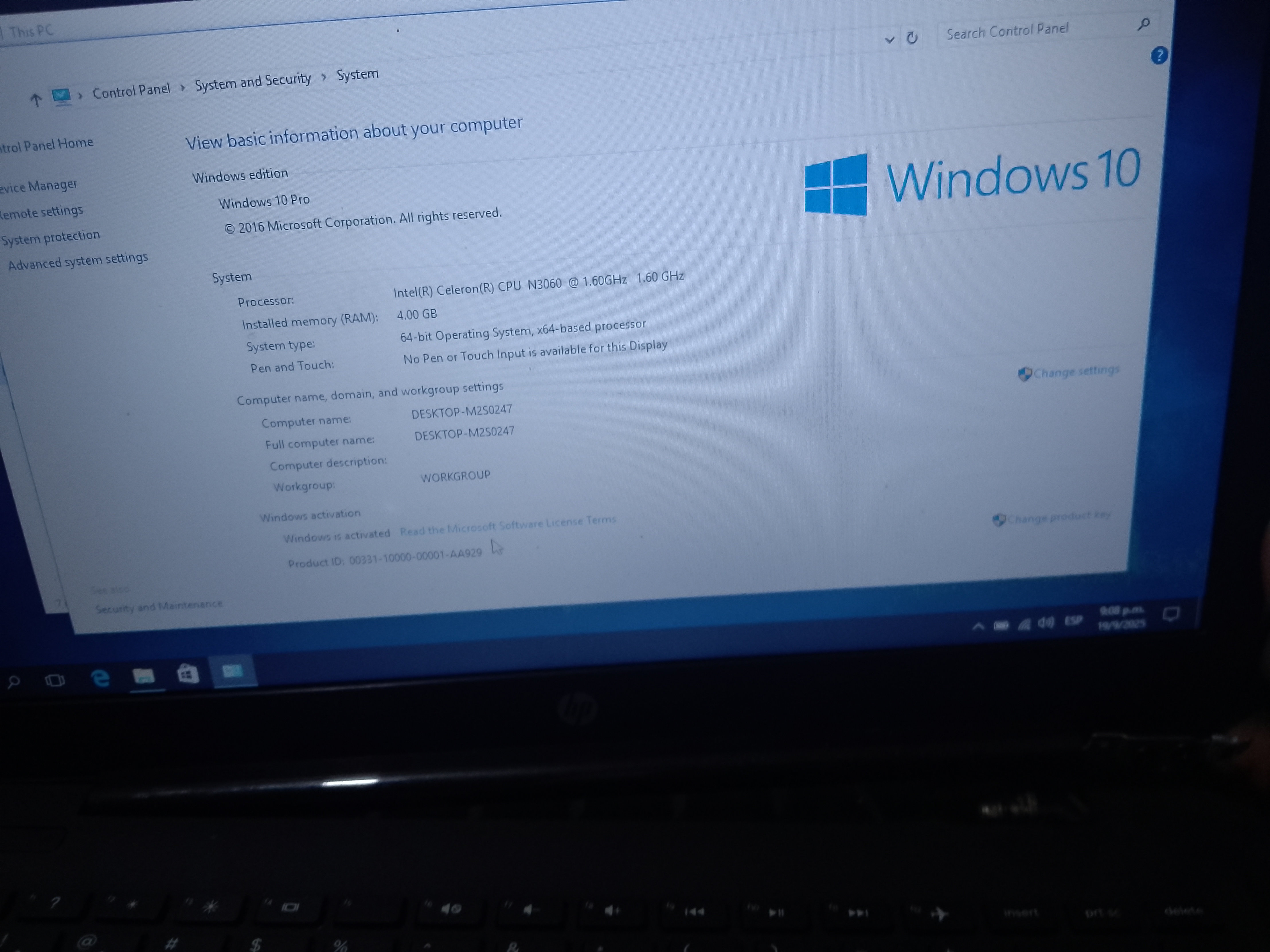 computadoras y laptops - laptop HP  7