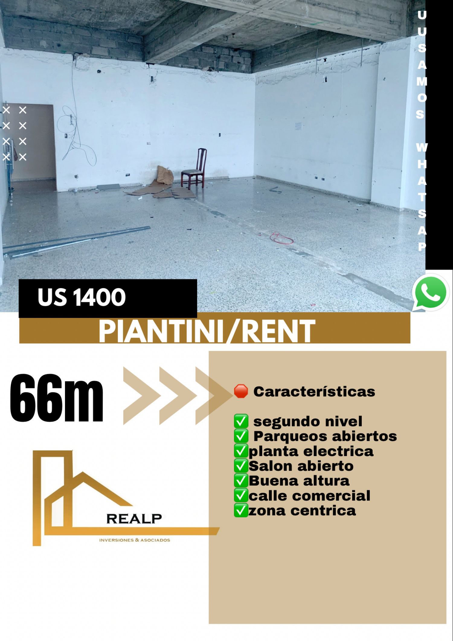 oficinas y locales comerciales - alquiler local comercial céntrico en Piantini 1