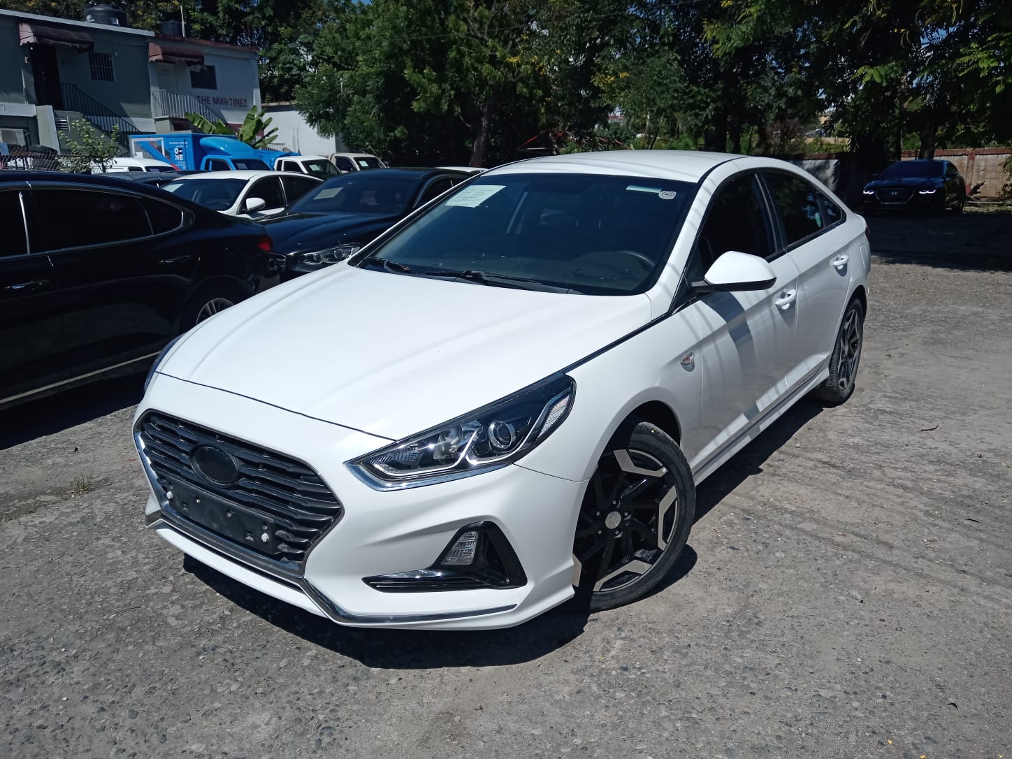carros - HYUNDAI SONATA NEW RISE 2018 BLANCO 9