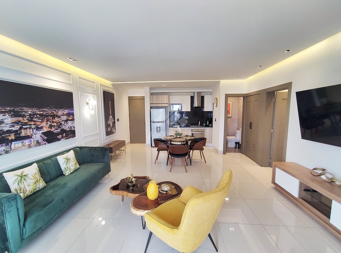 apartamentos - AMUEBLADO FULL EN LO MAS ALTO DE SOHA PANORAMA SANTIAGO  8