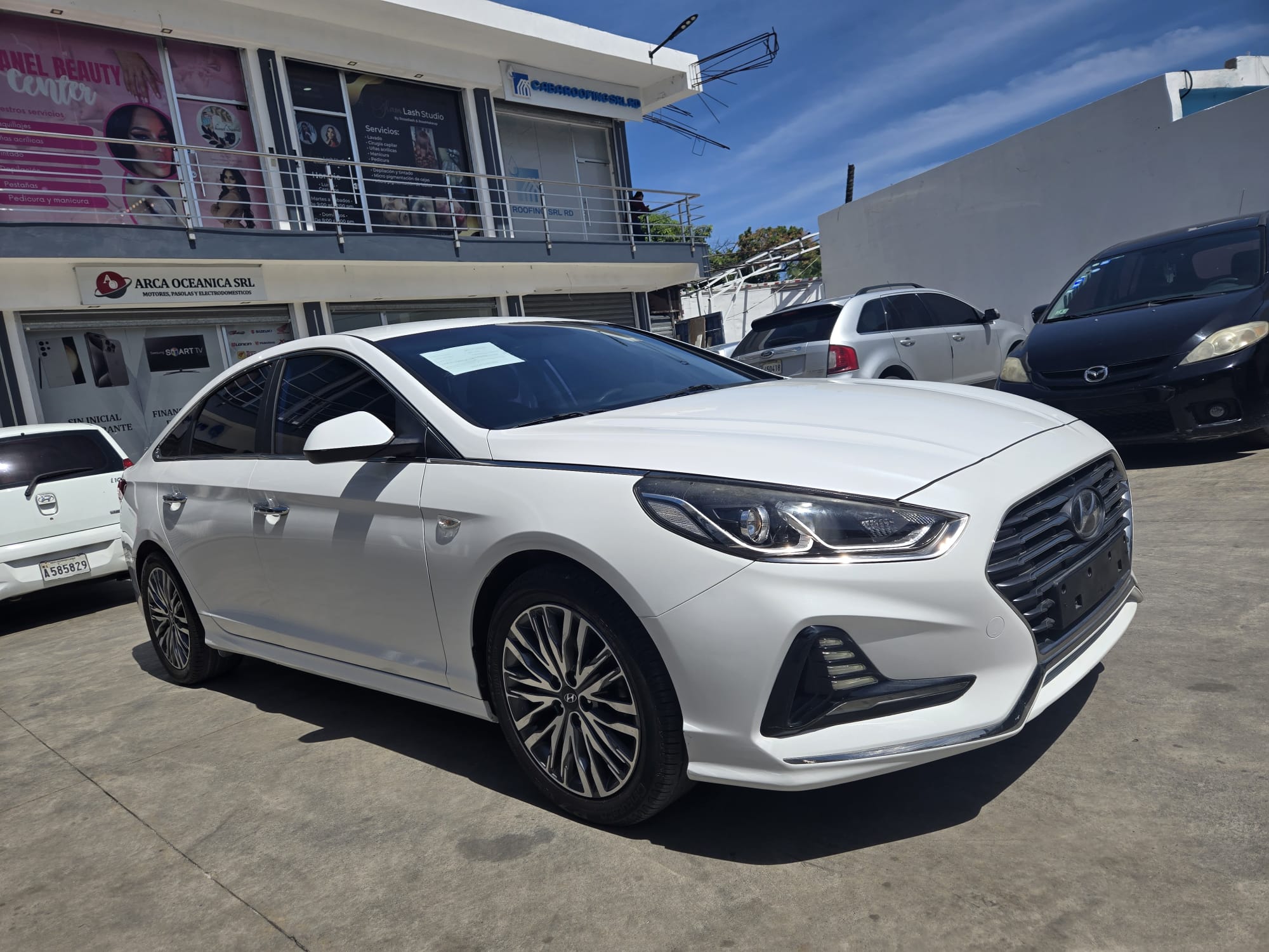 carros - HYUNDAI SONATA NEW RISE 2018 BLANCO GASOLINA 4