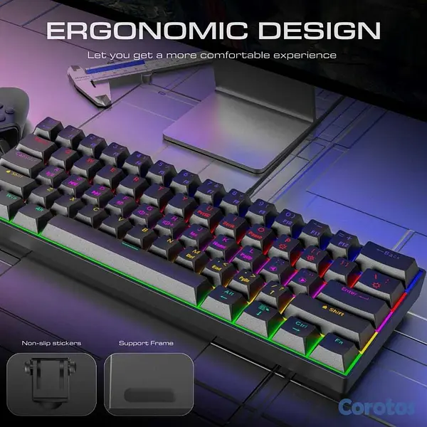 accesorios para electronica - 61 Keys Mechanical Keyboard  2