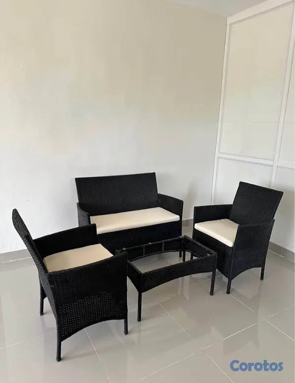 muebles y colchones - Juego de mueble terraza  3