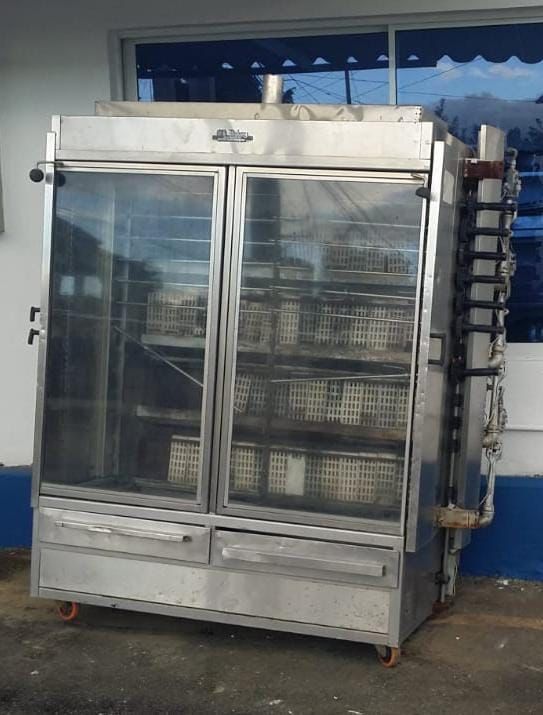 construccion e industrial - Asador De `pollo Industrial Americano De Gas 80 Po 0