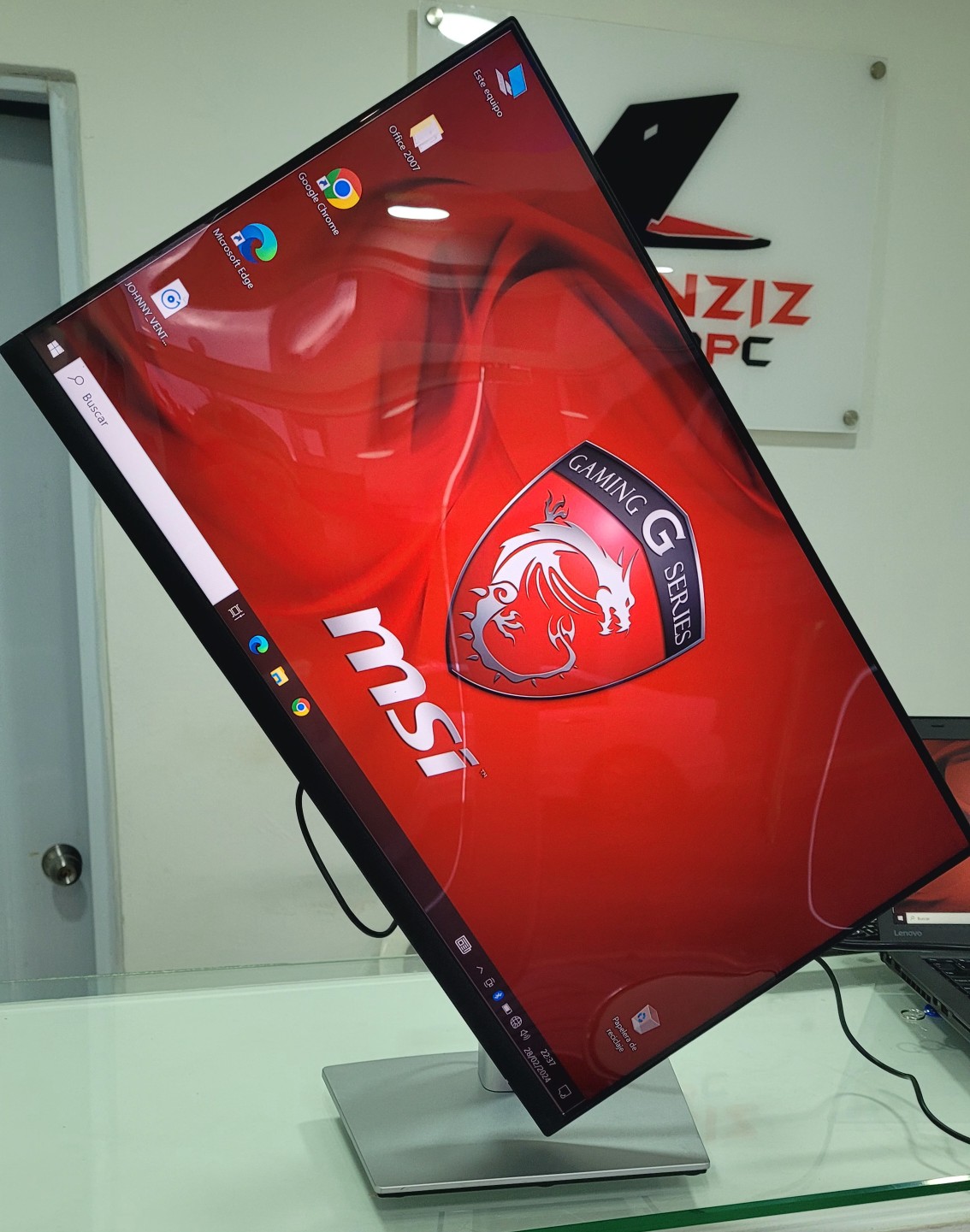 computadoras y laptops - Monitor Dell 24 Pulg Sin Bordes hdmi 75hz