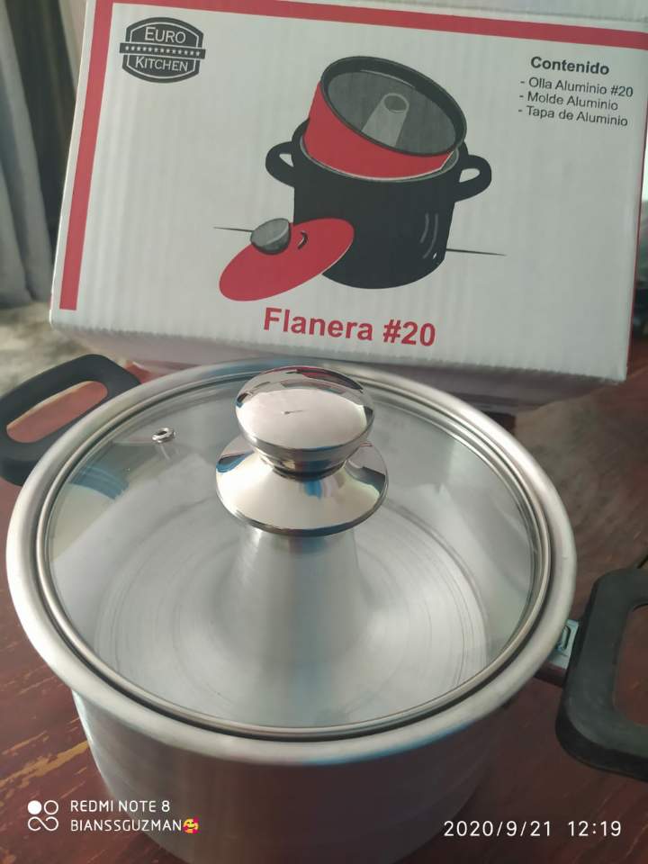 cocina - olla para hacer flan.