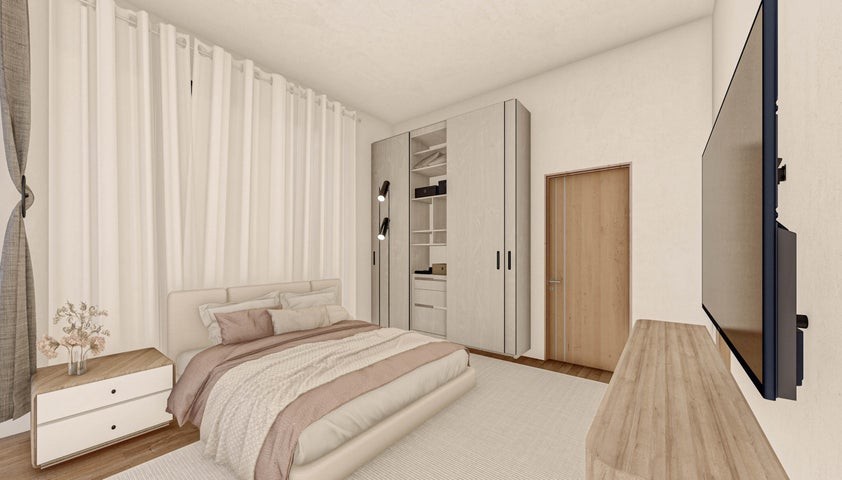 casas - Proyecto en venta Punta Cana #24-1466 tres Hab. jardín privado, parqueos, seguri 6