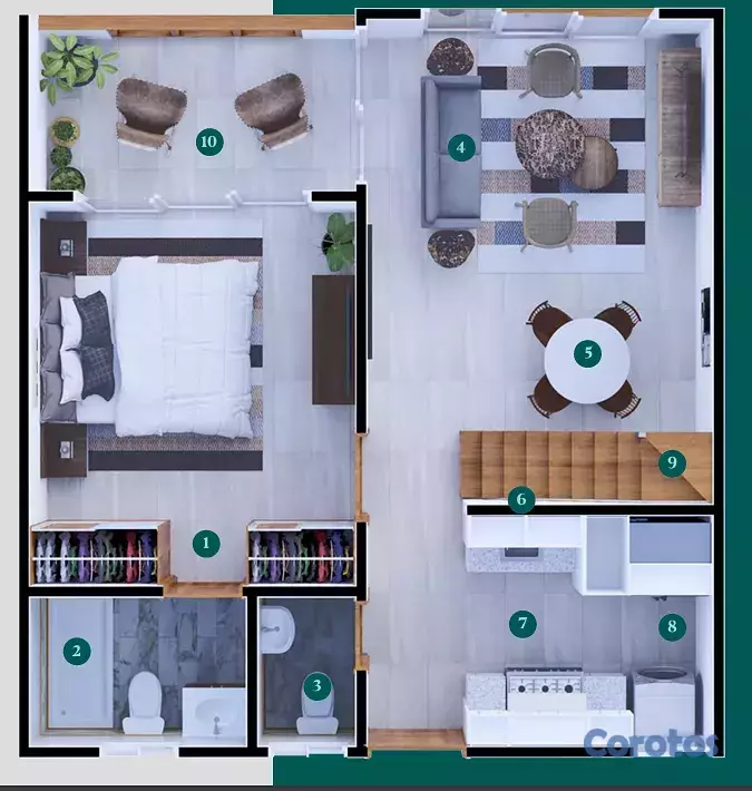 penthouses - La Romana - La Estancia Golf and Resort, Proyecto de apartamentos febrero 2028 11