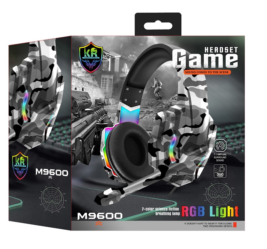 accesorios para electronica - AUDIFONO M9600 CASCO STEREO SOUND KARLER BASS G9600 GAMER AURICULARES 0