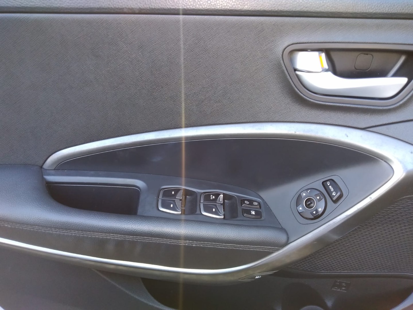 jeepetas y camionetas - HYUNDAI SANTA FE 2018 GRIS 5