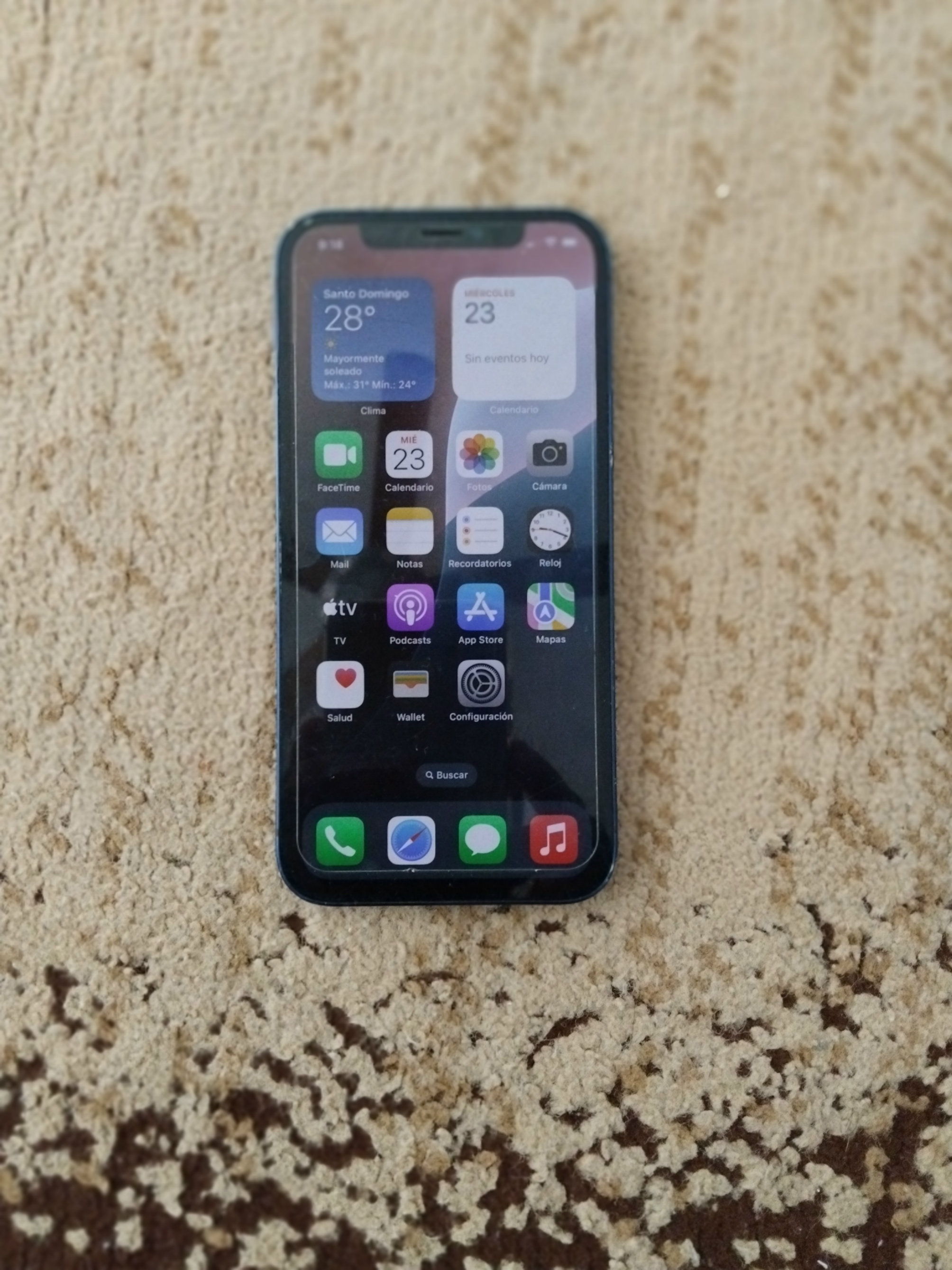 celulares y tabletas - Iphone 12 normal 64g factory todo funciona higuey 4